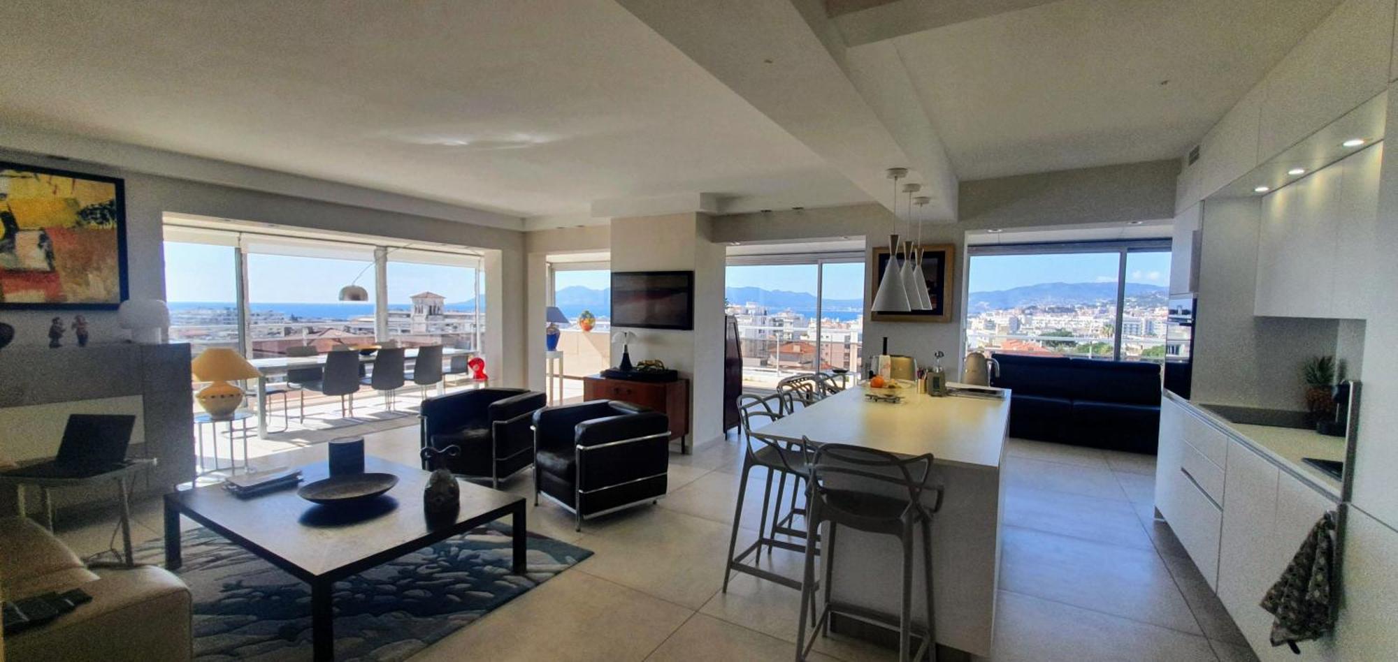 Villa Sur Le Toit - Vue Mer Exceptionnelle Cannes Esterno foto