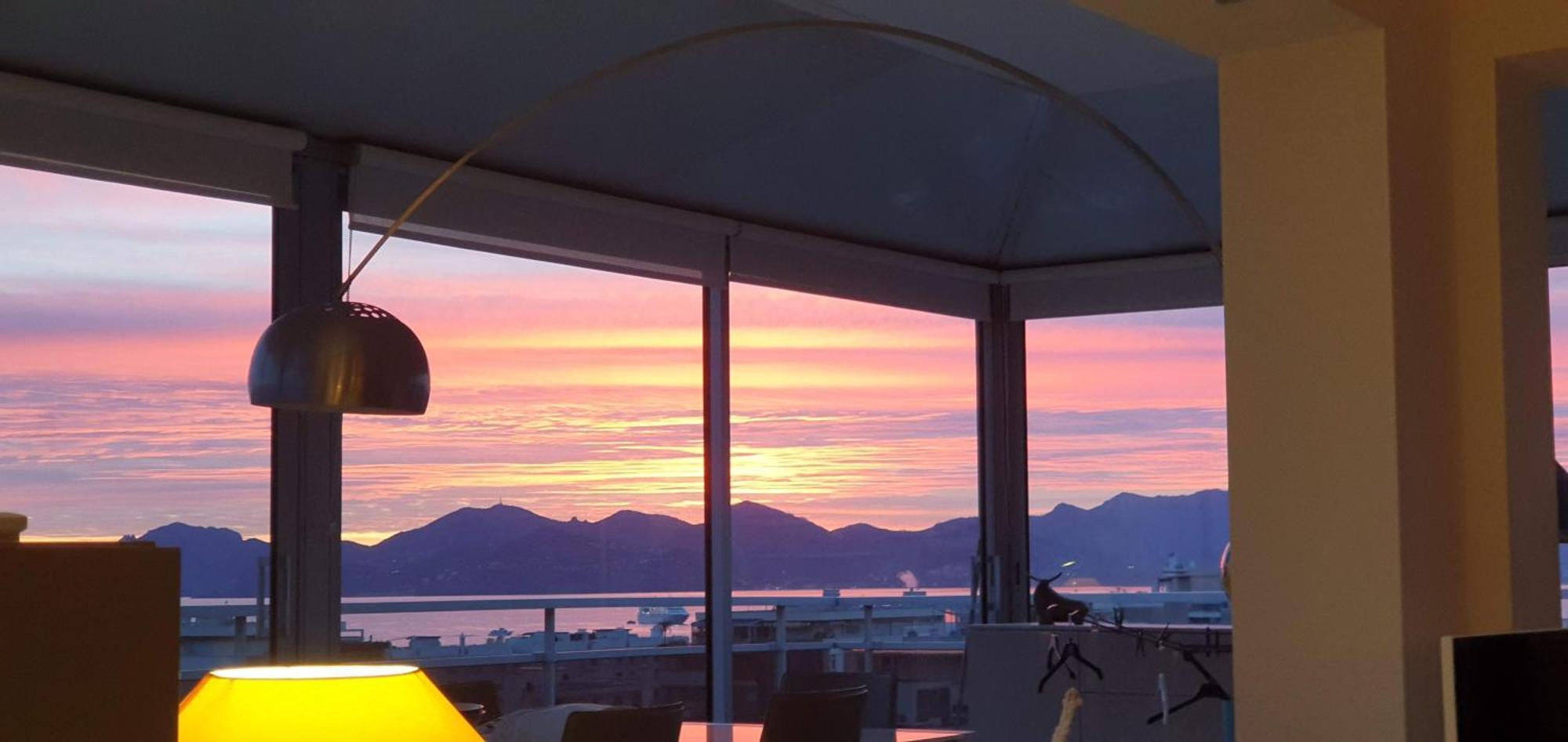 Villa Sur Le Toit - Vue Mer Exceptionnelle Cannes Esterno foto