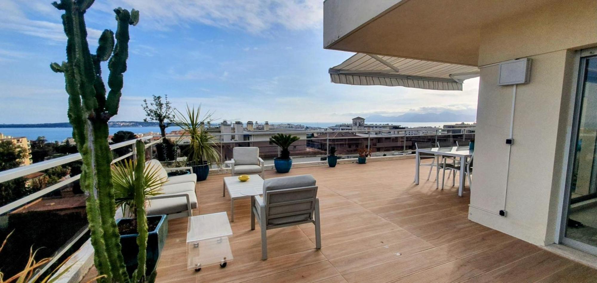 Villa Sur Le Toit - Vue Mer Exceptionnelle Cannes Esterno foto