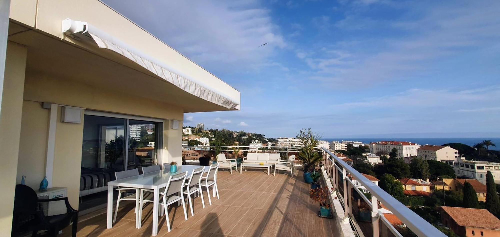 Villa Sur Le Toit - Vue Mer Exceptionnelle Cannes Esterno foto