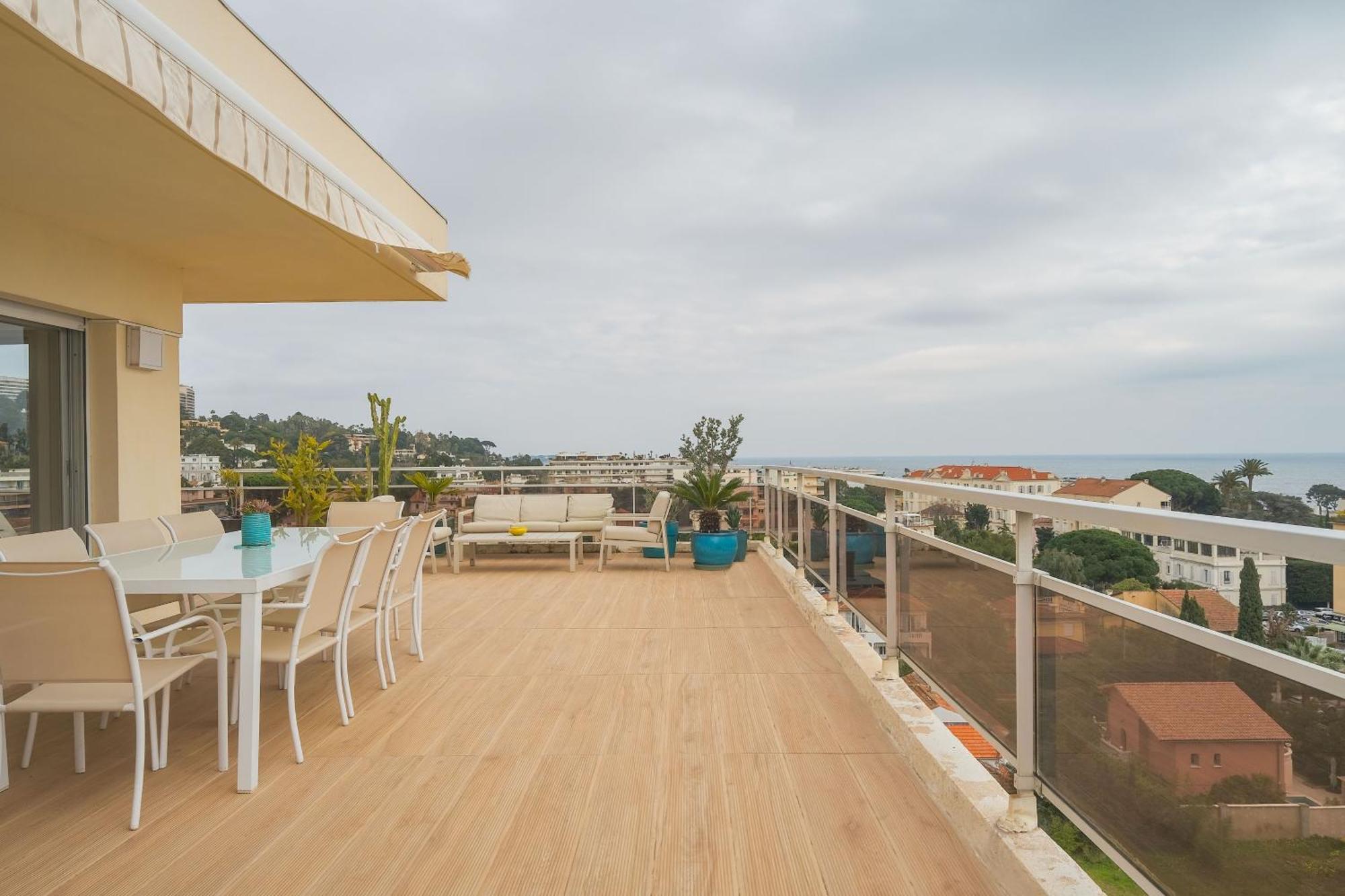 Villa Sur Le Toit - Vue Mer Exceptionnelle Cannes Esterno foto