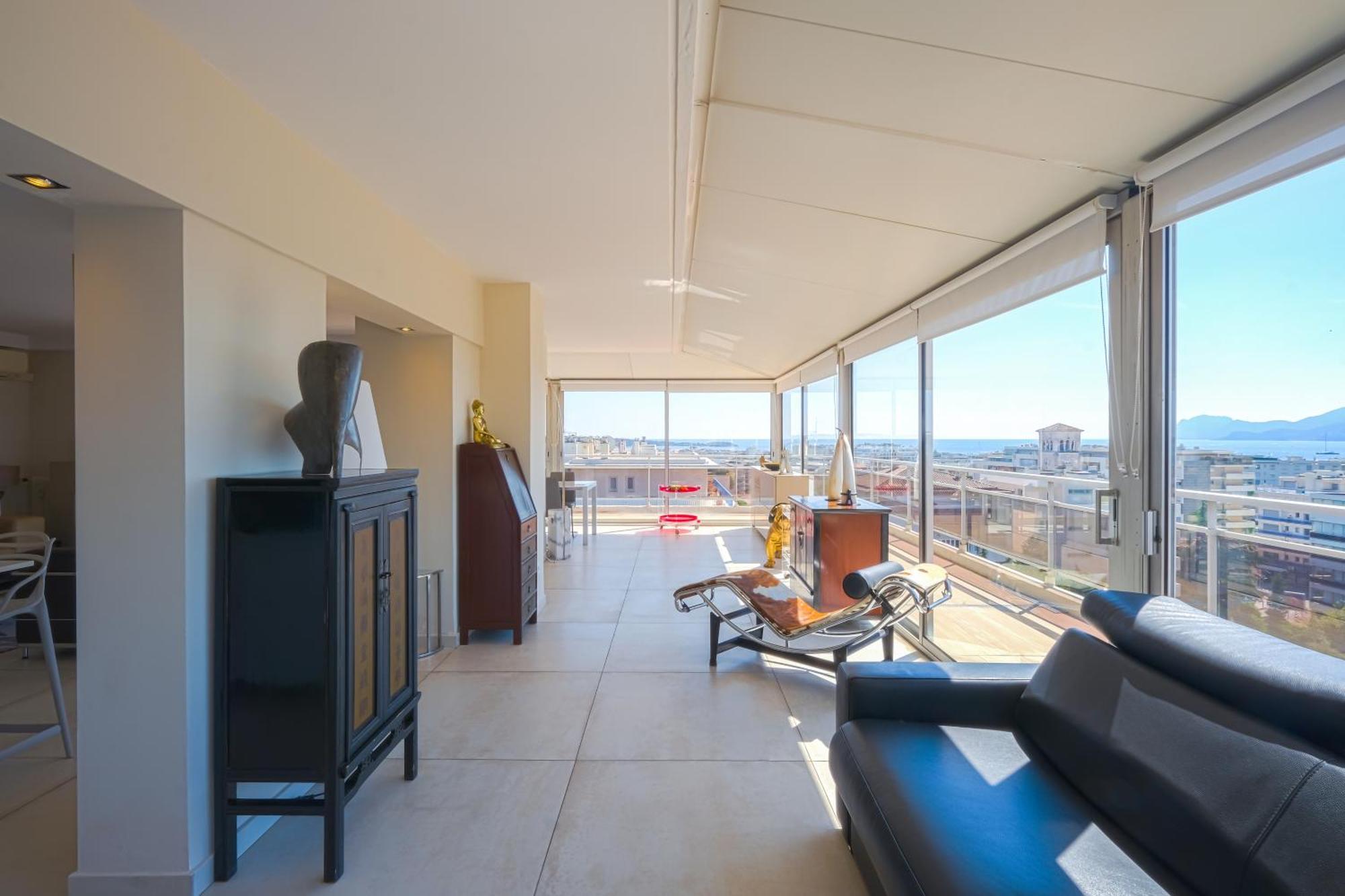 Villa Sur Le Toit - Vue Mer Exceptionnelle Cannes Esterno foto