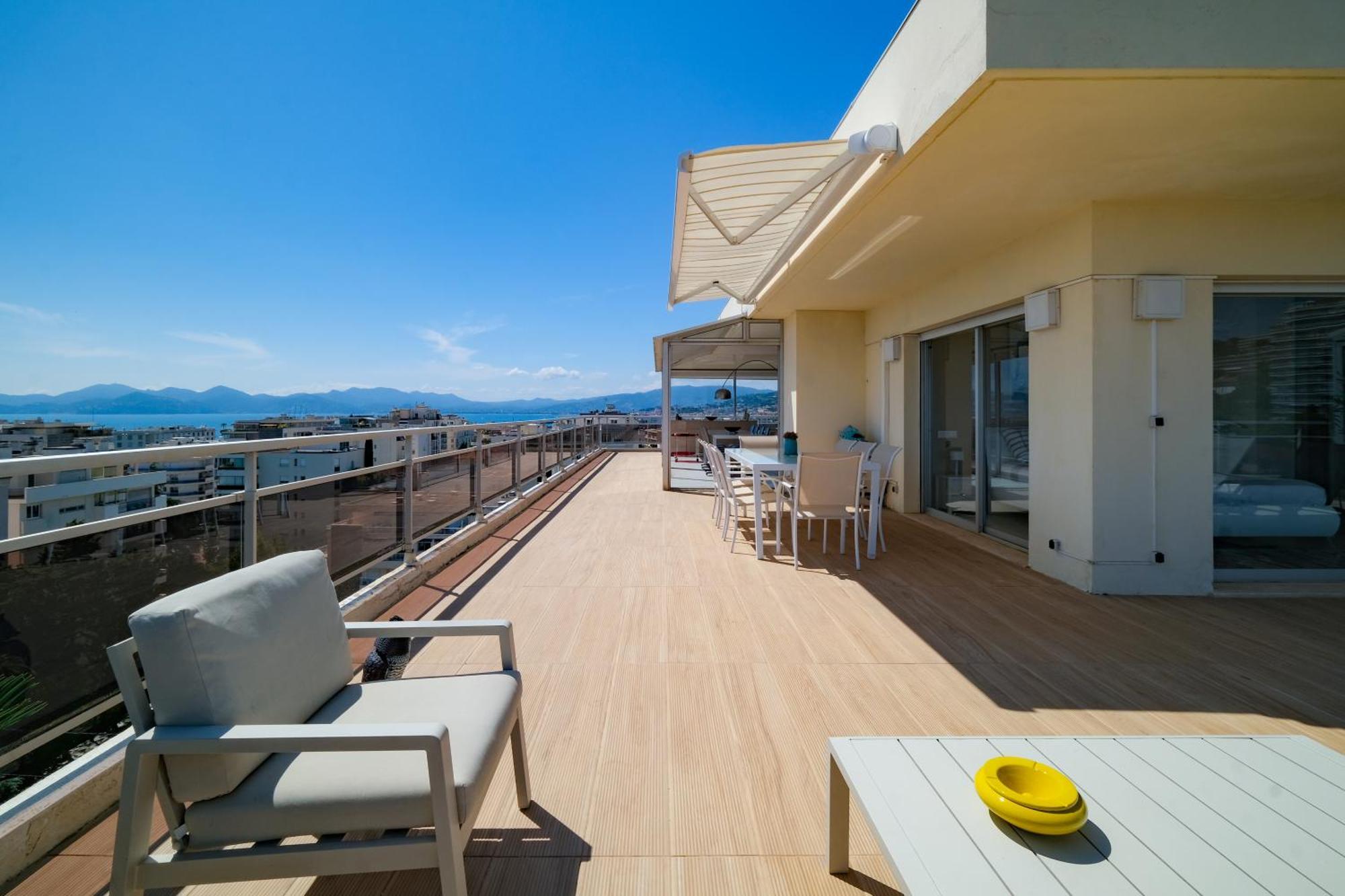 Villa Sur Le Toit - Vue Mer Exceptionnelle Cannes Esterno foto