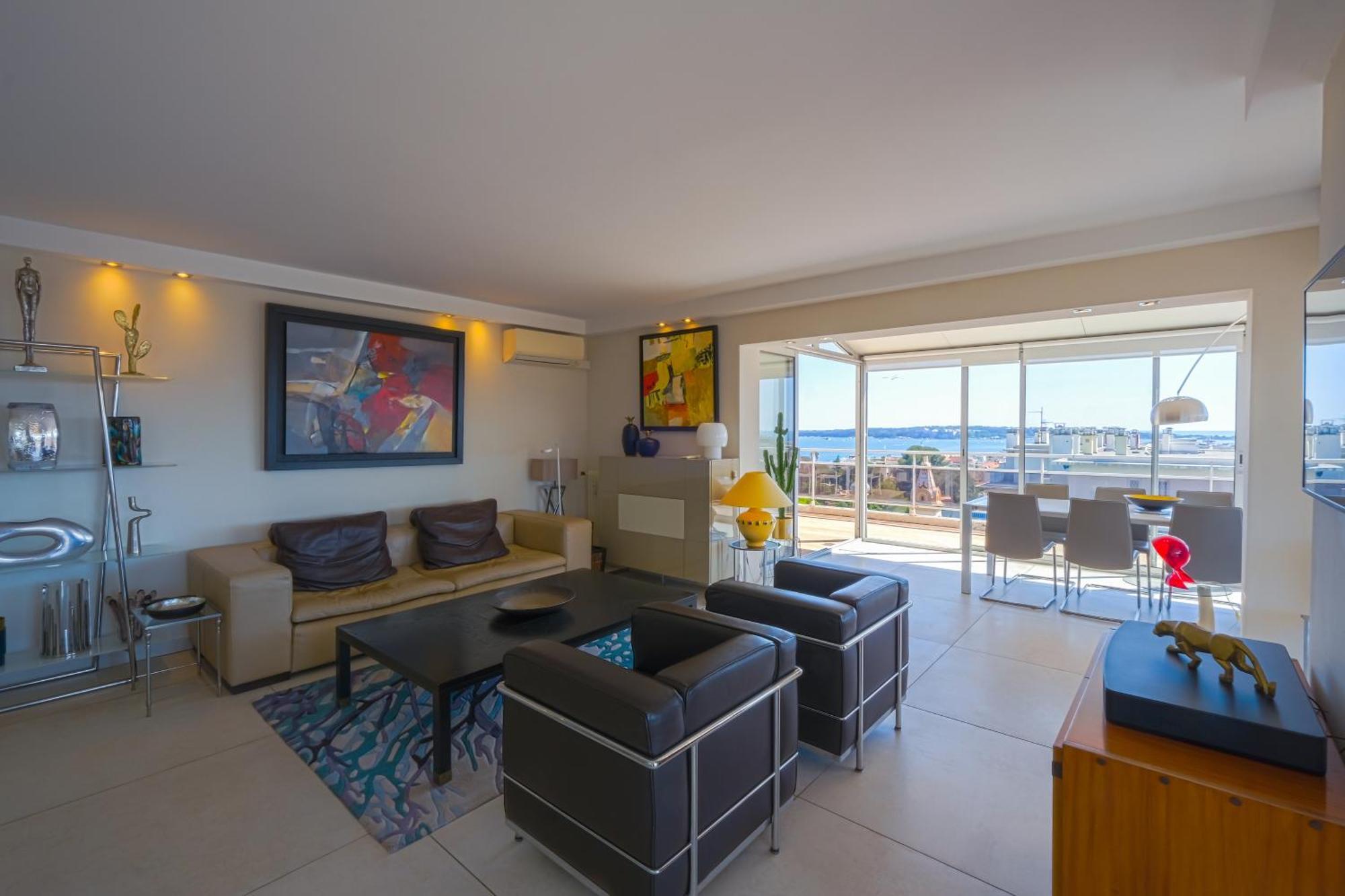 Villa Sur Le Toit - Vue Mer Exceptionnelle Cannes Esterno foto